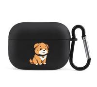 Puppy With Bell Collar Case Cover Compatible with AirPods Pro TPU Protective Shell