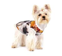 Puppys Pug,Cotton Sleeveless Pet T-Shirt Soft Stretchy Puppy Breathable Vest,L