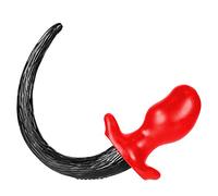 PUPTAIL Anal Plug Red & Black Prowler RED by Oxballs (Small)