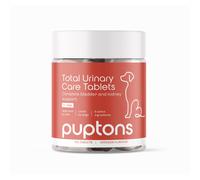 Puptons Total Urinary Care | Dog UTI, Incontinence & Cystitis Relief Tablets | Natural Ingredients | Advanced Bladder & Kidney Support for D