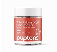 Puptons Total Urinary Care | Dog UTI, Incontinence & Cystitis Relief Tablets | Natural Ingredients | Advanced Bladder & Kidney Support for Dogs (360 Tablets) | Puptons