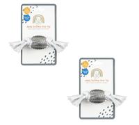 Pupy Teething Toys - Bow - This Pupy Teething Toy is Peppermint Flavour and is Great for Easing The Pain of Pupy Teething - Pack of 2