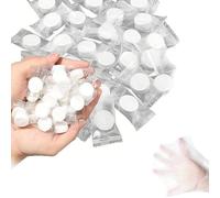 Pupyparraph Compressed Towel Tablets, Magic Towels Expands In Water, Compressed Bath Towel Tablets, Compressed Towel Tablets Large, for Hotel Camping Backpacking Hiking (100PCS, one size)