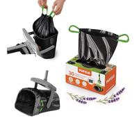Pooper Scooper Refill Bags for SIDE CLIPS Bin Fits On Swivel Bin with Bag Attachment on Sides only, 40 Poop Scoop Replacement Bags, Pooper Scooper Refill Bag, Liners for Swivel Scoop Bins