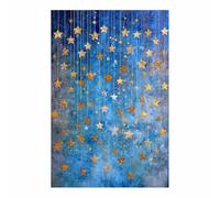 PUQAAEO Canvas Prints Wall Art Blue Planet Landscape Pictures Modern Canvas Painting Giclee Artwork For Home Decoration(blue26)-80x120cm Unframed