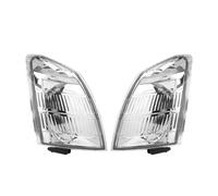PUQWRIM Car Front Bumper Headlight Corner Light Indicator Park For Nissan For X-Trail T30 1 2 Series 2001-2007 Turn Signal Marker Lamp Fog Lamp Light