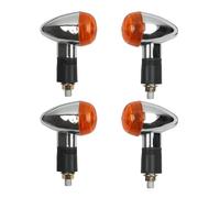 PUQWRIM Headlamp For Suzuki For Boulevard For Intruder GS 500 Motorcycle Accessories 4x Indicator 12V Bullet Turn Signal Blinker Motorcycle Headlight