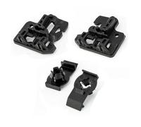 PUQWRIM Window Regulator Repair Kit for BMW X5 E53 2000 2001 2002 2003 2004 2005 2006 Window Regulator Repair Clips Front Left/Right Electric