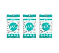 PUR 100% Xylitol Chewing Gum, Sugarless Wintergreen, Sugar Free + Aspartame Free + Gluten Free, Vegan & Keto Friendly - Healthy, Low Carb, Simply Pure Natural Flavoured Gum, 55 Pieces (Pack of 3)