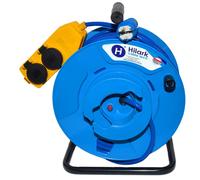 PUR extension cable H07BQ-F 3G2.5 mm² on reverse cable reel - 25-50m