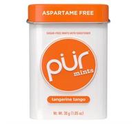 Pur Gum ASPARTAME FREE MINTS - Tangerine Tango 30g Tin