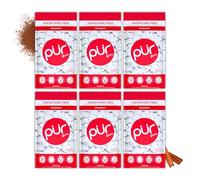 PUR Gum, Cinnamon, Xylitol Gum, No Artificial flavour, 330 Count (6x55) | No Artificial Sweeteners, Vegan, Sugar Free, Gluten Free, Soy Free, Nut & Peanut Free, Swiss Made, Keto Friendly chewing gum