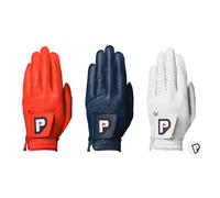 PUR3 Golf 3 Pack Premium Cabretta Leather 2.0 Golf Gloves for Right and Left Handed Golfers | Cabretta Leather, Ball Marker Included (Medium, Left)