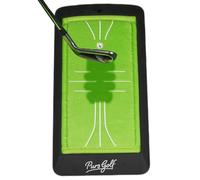 PUR3 Golf Swing Path Analysis Training Mat | Accurate Feedback, Thick Durable Base, Gentle on Clubs, Comes with Rubber Tee, Portable for Indoor and Outdoor Use, Divot Feedback Board