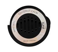 Pura and Becki Owens - Car Scent Refill for Pura Car Diffusers - Premium Fragrance for Smart Diffuser - Long Lasting, up to 30 Days of Scent - Coconut Calm