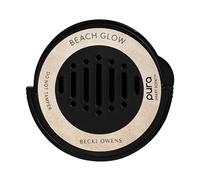 Pura and Becki Owens - Car Scent Refill for Pura Car Diffusers - Premium Fragrance for Smart Diffuser - Long Lasting, up to 30 Days of Scent - Beach Glow