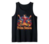 Pura Brasa Flamenco BBQ Passion Tank Top