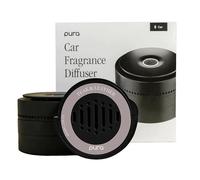 Pura Car Diffuser Starter Set - Plug-In Smart Car Aroma Diffuser & Premium Car Diffuser Fragrance - Long-Lasting Fragrance for 30 Days of Aroma - Car Must-Have - Teak & Leather