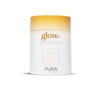 Pura Collagen Glow+ Powdered Supplement | 10,000mg Hydrolysed Collagen Peptides with Hyaluronic Acid, Biotin, Vitamins & Minerals for Skin, Hair & Nails - 28 Servings, 284g