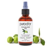 PURA D'OR 3.38 Oz Squalane Oil - Non-GMO 100% Pure & Natural - Moisturizer For Face, Hair And Body - Vegan, Cruelty-Free with Anti-Aging Benefits - Men & Women - Travel Size