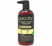 PURA D'OR Advanced Therapy Conditioner Increases Moisture and Strength, Infused with Premium Organic Argan Oil & Aloe Vera, 473 ml