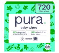 Pura Eco Friendly Baby Water Wipes 720Pack