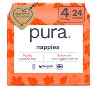 Pura Eco Nappies Size 4 8-14kg 24 Nappies