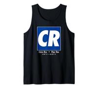 Pura Vida Costa Rica Travel Souvenir CR Minimalist Tank Top