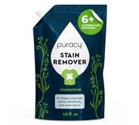 Puracy Laundry Stain Remover Refill - Perfect Laundry, Pure Ingredients - with 6 SuperPlant Enzymes for Easy Removal of Fresh and Set-In Clothing Stains, 98.95% from Mother Nature, 48 Oz