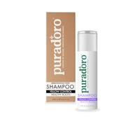 Puradoro Yellow Control & Healthy Roots Purple Shampoo - Neutralizes Yellow Tones, Enriched with Purple Carrot & Citrus Essential Oils, Natural Formula for Blonde, Grey & Highlighted Hair