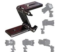 PURAMI Z Flex Tilt Tripod Head for Camera with Arca-Swiss Slot Bracket 1/4 inch Quick Release Plate Mounting for Monopod Slider Rail Cage Rig Gimbal Stabilizer Compatible with DSLR Canon Nikon Sony