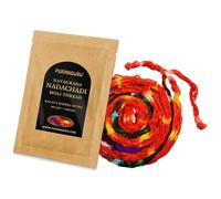 PuranGuru Navagraha Nadachadi Moli Thread | 3 Meters | Thick Handmade Colorful Kalava Thread | Kalawa Mauli Nadachhadi Raksha Sutra | Sacred Navgrah Puja Laccha | Religious Protection Wrist String
