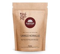 Puraveda Sango Sea Coral Powder high dosed 100g - Okinawa, Japan - Sango Powder - Naturally high Calcium Content - Without additives - Manufactured in Germany