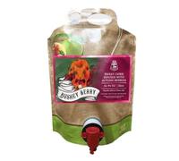 Purbeck Cider Company Bushey Berry Cider Pouch | 3 Litres | English Sweet Cider 4% ABV | Dorset Fruit Cider | Apple & Berry Flavour