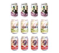 Purbeck Cider Company Craft Cider Can Selection 12 x 330ml | Dorset Artisan Cider Mixed Pack | Dandy Dab, Katy & Perry, Muddy Scamp | 6.8% ABV