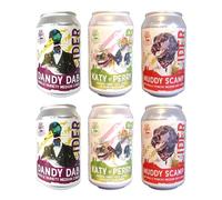 Purbeck Cider Company Craft Cider Can Selection 6 x 330ml | Dorset Artisan Cider Mixed Pack | Dandy Dab, Katy & Perry, Muddy Scamp | 6.8% ABV