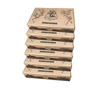 Purbeck Craft Cider Gift Set | 6 x 330ml Cans with Half Pint Glass | Pack of 6 Gift Boxes | Dorset Cider Selection | 5%-6.8% ABV