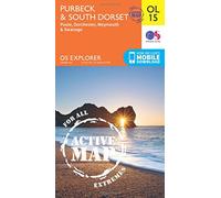 Explorer OL 15 Active D Purbeck & South Dorset Map One Size