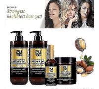 Purc Morocco Shampoo And Conditioner Suit Shampoo Conditioner Hair Mask Hair Care Essential Oil Wash Nursing Suite Suit Cross-Border New Arrival!h3...