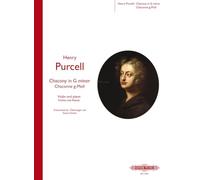 Purcell: Chacony in G minor (Violin and Piano) (EP71997): Transcribed for Violin and Piano, Sheet (Edition Peters)