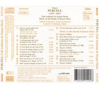 PURCELL: FULL ANTHEMS & ORGAN MUSIC NEW CD