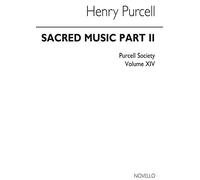 Purcell Society Volume 14: Sacred Music Part 2 Nine Anthems
