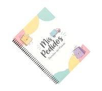 Purchase Order Book, Spanish Sales Notebook, Notebook for Order Forms and Orders, For Small Business, Restaurant, Office, Service, Waiter, Staff, Work Management