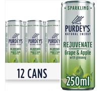 Purdey s Rejuvenate Natural Energy Drink 12 x 250 ml Cans