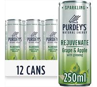 Purdey’s Rejuvenate Natural Energy Drink 12 x 250 ml Cans