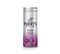 Purdeys Refocus Dark Fruits Natural Energy Drink 250ml