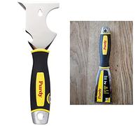 Purdy 10 in 1 Painters Multi Tool Stainless Steel Scraper Putty Knife Hammerhead Nail Set & 2" Stiff Stainless Steel Putty Knife