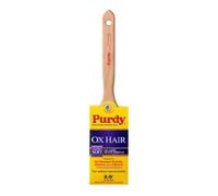 Purdy 144300025 Ox Hair Series Thin Trim Brush, White, 2-1/2"