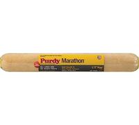 Purdy 144602183 Marathon Nylon/Polyester 1/2" Nap Cover, White, 18 X 1/2 inch