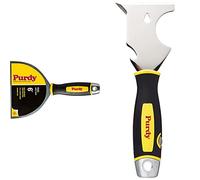 Purdy 14A900060 Putty Knife, 6in (152.4mm) & 10 in 1 Painters Multi Tool Stainless Steel Scraper Putty Knife Hammerhead Nail Set